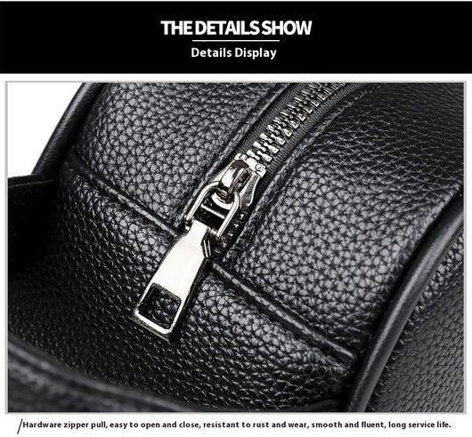 Cartera de Cuero para Hombre - Portadocumentos Ejecutivo de Gran Capacidad - Image 39