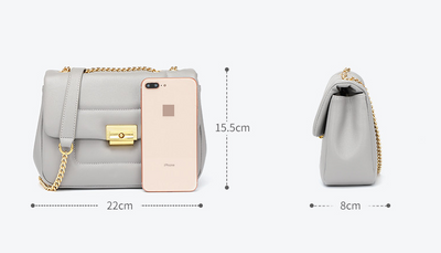 Bolso Bandolera de Cuero para Mujer - Diseño Moderno y Funcional - Image 13