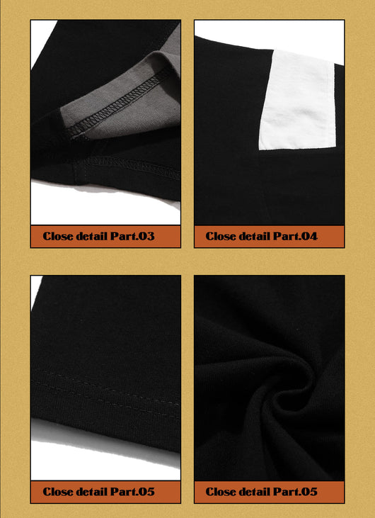 Playera Colorblock con Bordado de Letras - Image 16