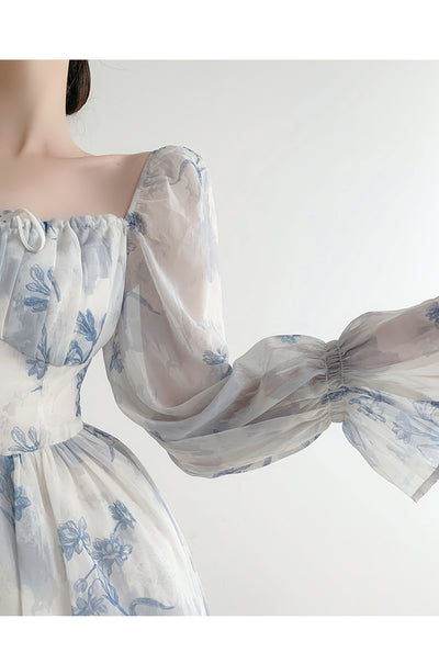 Vestido Estampado Floral Delicado con Toque Mágico - Image 11
