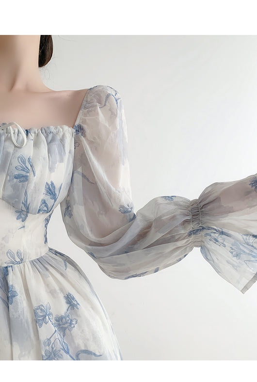 Vestido Estampado Floral Delicado con Toque Mágico - Image 11