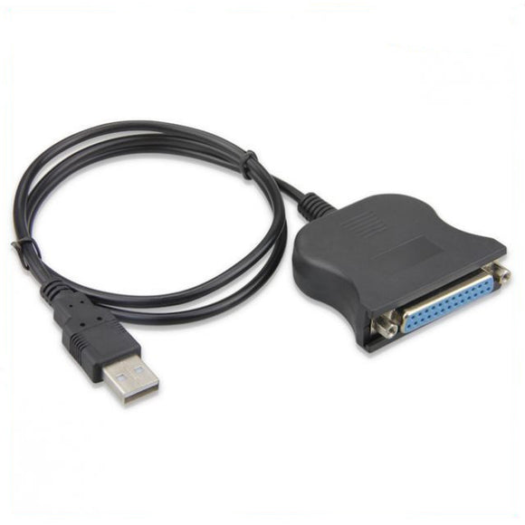 Cable Adaptador USB a Paralelo DB25 para Impresoras Antiguas