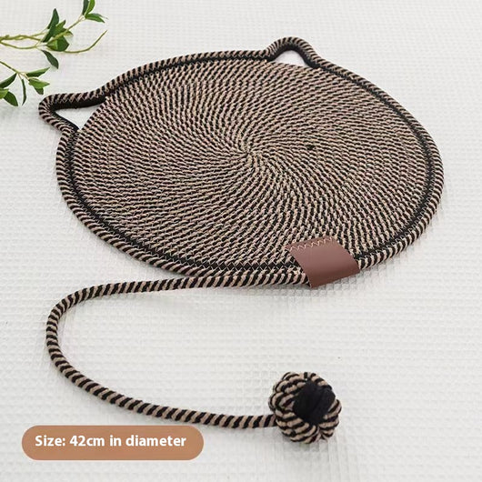 Tapete Rascador para Gatos de Cuerda Trenzada - Antiadherente y Lavable - Image 15
