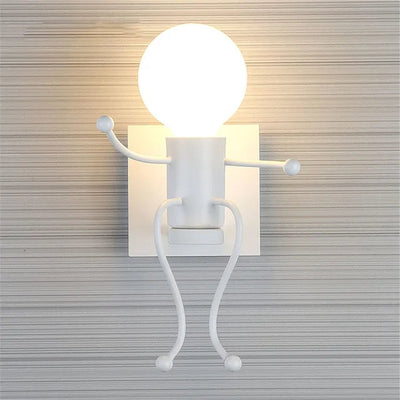 Lámpara de Villano Cartoon para Mesita de Noche - Diseño Minimalista en Hierro - Image 17