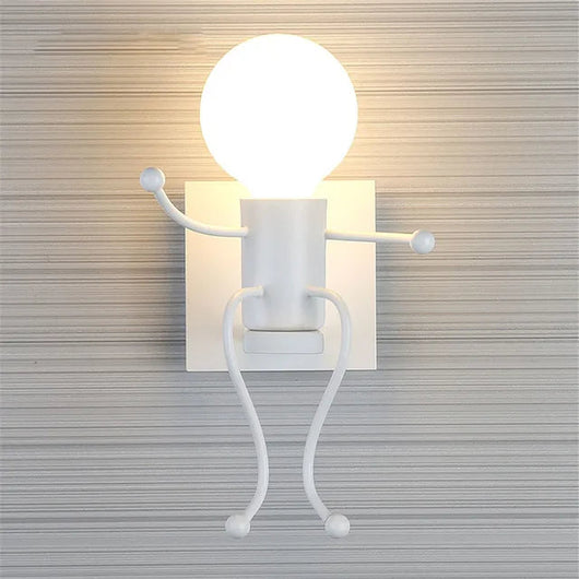 Lámpara de Villano Cartoon para Mesita de Noche - Diseño Minimalista en Hierro - Image 17