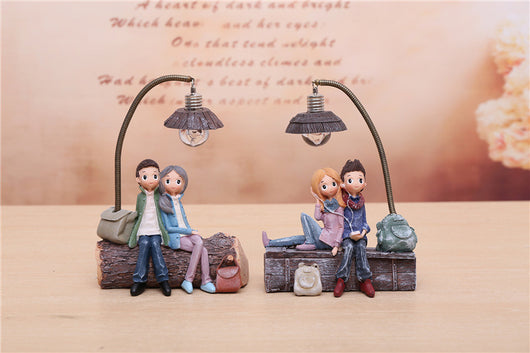 Luz Nocturna Romántica para Parejas - Diseño Zakka Creativo - Image 20