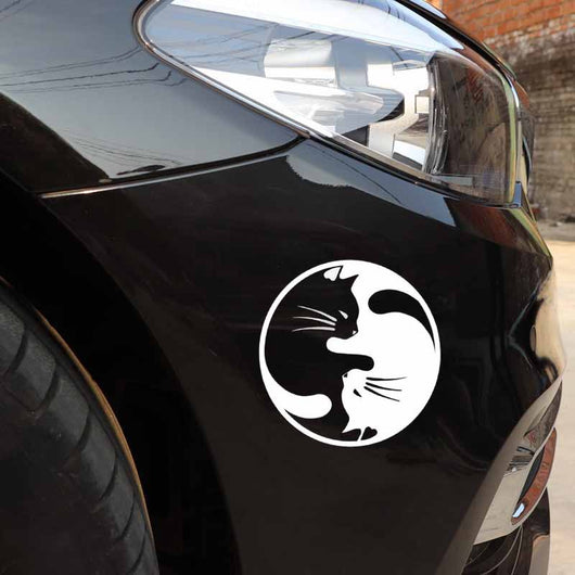 Adhesivo Reflectante de Gato Cartoon para Auto - Image 11