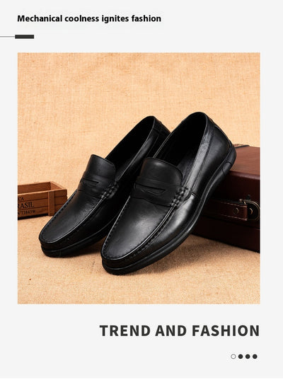 Zapatos de Cuero para Hombre Otoño Suela Blanda y Cómoda - Image 13