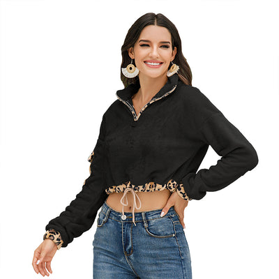 Pantalón Corto con Cordón Estampado Leopardo y Cintura Ajustable - Image 11