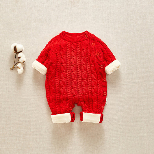 Conjunto de Ropa para Bebé Otoño Invierno con Forro Polar - Body Térmico - Image 2
