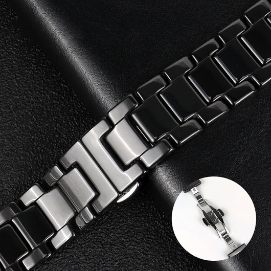 Correa Metálica y Cerámica para Apple Watch 8 - 38, 41, 44, 45mm - Image 14