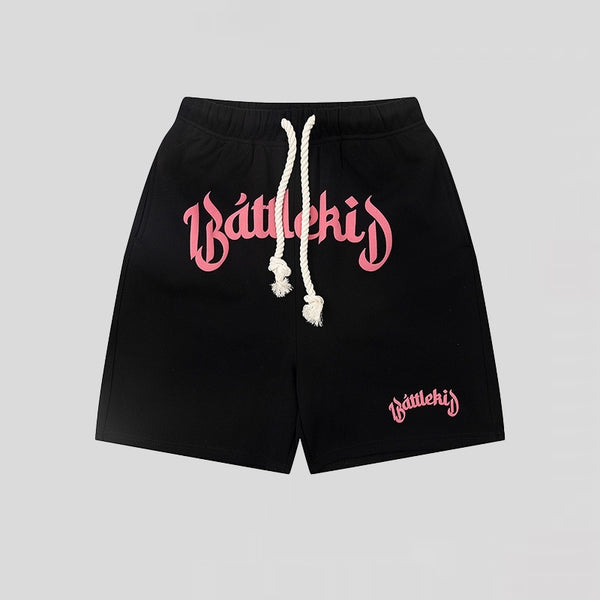 Pantalones Cortos Hip Hop Casual Retro - Joggers Cropped Street Style