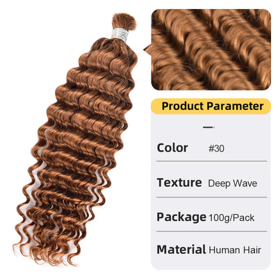 Extensiones de Cabello Ondas Profundas a Granel para Mujeres - Image 11