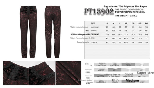 Pantalones de Vestir Rectos para Hombre con Cintura Simulada - Image 7