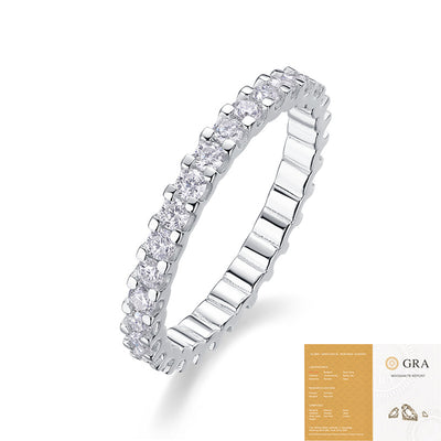 Anillo de Moissanita Plata 925 para Mujer - Image 4