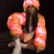 Chaqueta LED para Club Nocturno - Disfraz de Escena con Iluminación Colorida para Mujer