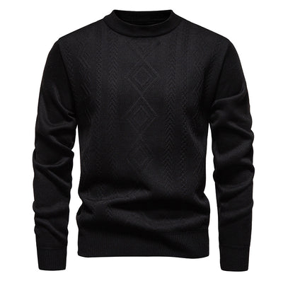 Suéter Tejido Cuello Redondo Cálido y Casual para Hombre - Image 7