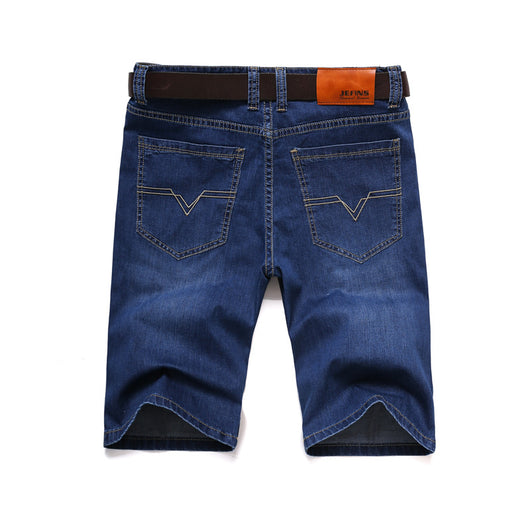 Shorts de Mezclilla Rectos Ultradelgados para Verano - Image 7