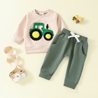 Conjunto Térmico: Suéter de Dos Piezas con Pantalón Largo de Algodón - Image 6