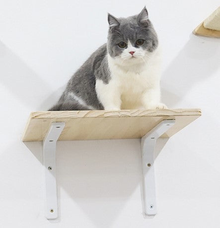 Rascador de Pared en Sisal Natural para Gatos - Tabla Rascadora de Madera Maciza - Image 3
