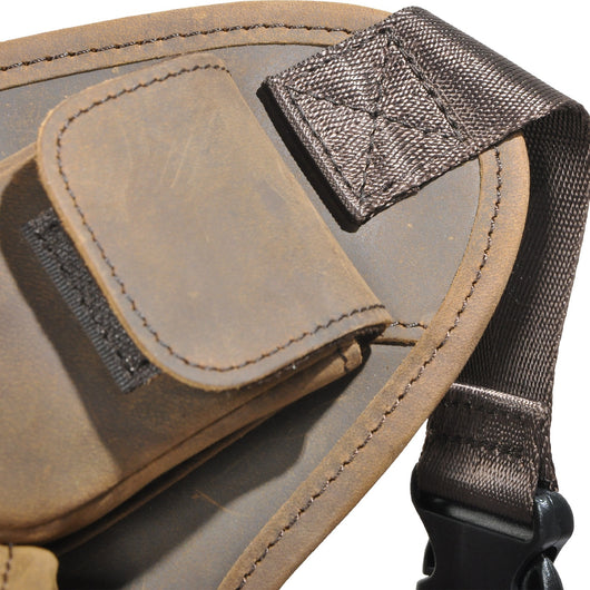 Bolsa de Cintura de Cuero Curtido al Aceite Vintage para Hombre - Estilo Outdoor - Image 17