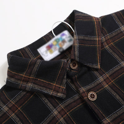 Polo Casual con Patrón de Cuadros y Cuello Clásico - Image 19