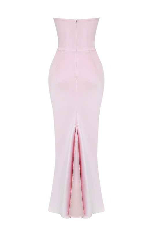 Vestido Largo Tubo Escotado Elegante para Fiestas y Eventos - Image 35