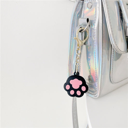 Localizador Antipérdida con Diseño de Garra de Gato - Llavero de Silicona - Image 2