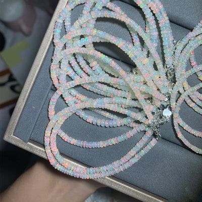 Pulsera de Plata 925 con Ópalo Natural Facetado - Image 9