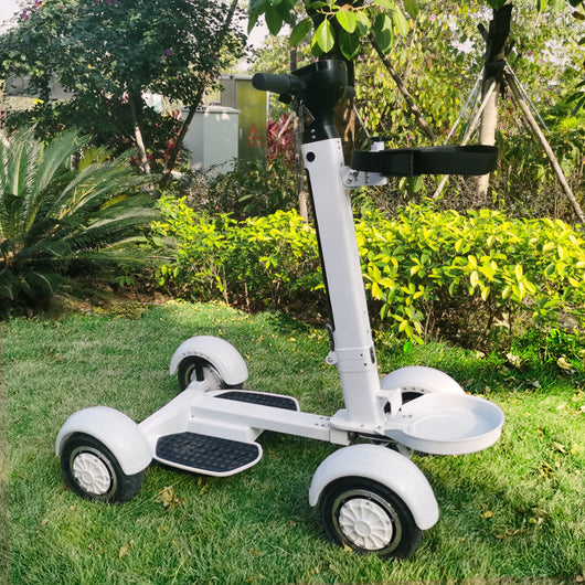 Patinete Eléctrico Plegable de 4 Ruedas para Golf y Campos - Image 2
