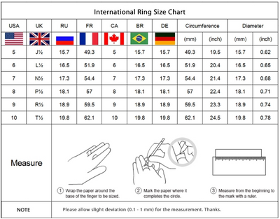 Anillo Corazón Paraíba Europeo Americano para Mujer - Image 6