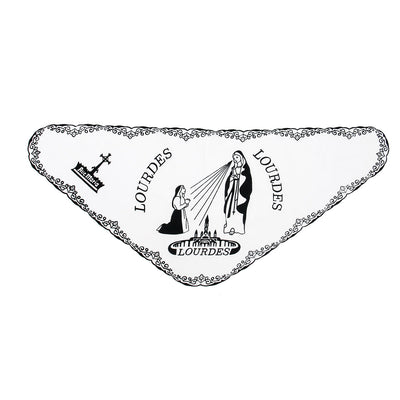 Pañuelo Triangular de Poliéster para Mujer - Versátil y Fácil de Combinar - Image 6