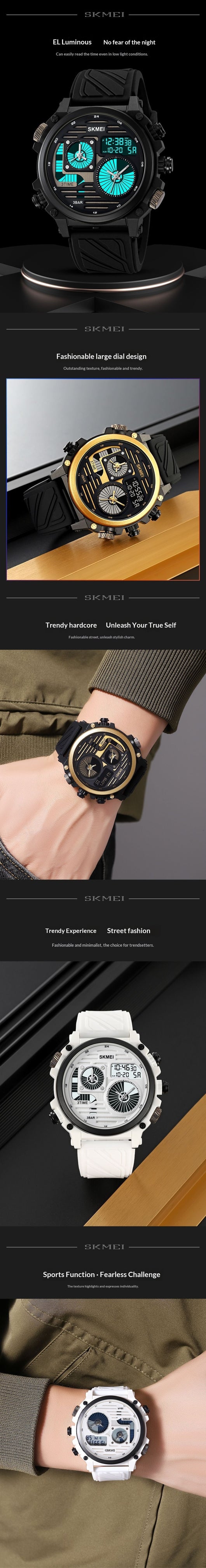 Reloj Deportivo Multifunción Resistente al Agua con Paracord para Aventuras - Image 13