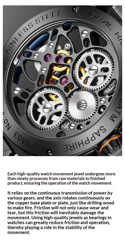 Reloj Mecánico Tourbillon Serie Gran Muralla - Image 20
