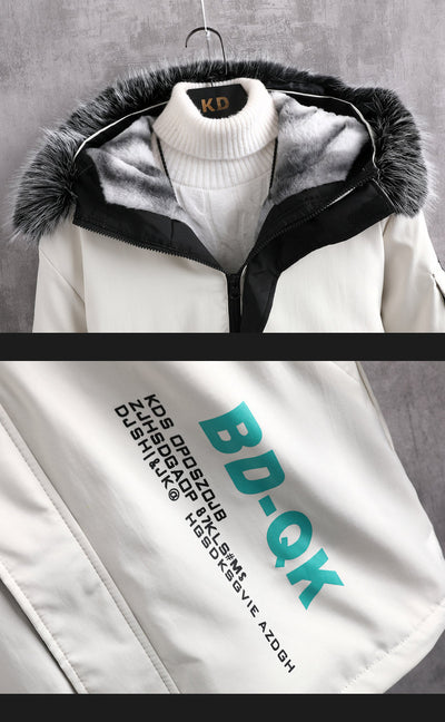 Chaqueta Casual de Fleece con Capucha para Hombre - Image 14