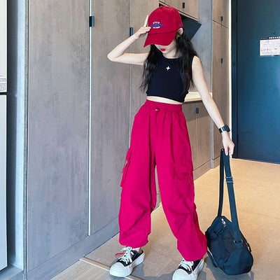 Overol Hip Hop para Niñas y Adolescentes - Estilo Urbano Moderno - Image 15