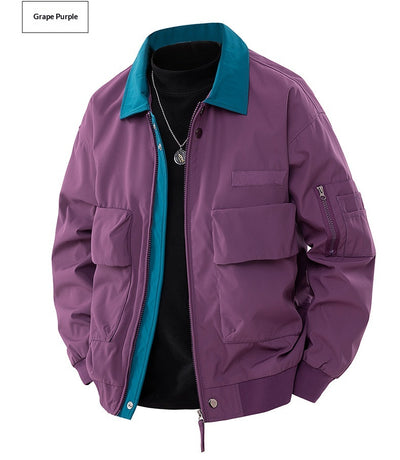 Chaqueta Piloto Retro para Hombre - Estilo Vintage Workwear - Image 23