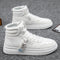Botines Blancos para Hombre Estilo Coreano