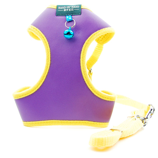 Chaleco Protector de Cuero y Malla Suave para Perros y Gatos - Image 15