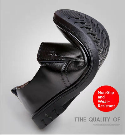 Zapatos de Cuero Respirable para Hombre - Elegancia Casual y Profesional - Image 13