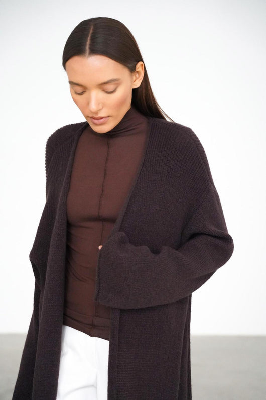 Cardigan Hueco Estilo Europeo y Americano con Escote en V - Image 11