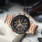 Reloj Deportivo Multifuncional para Hombre con Correa de Acero