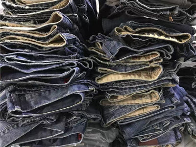 Pantalones Vaqueros de Algodón Puro Lavados Talla Grande para Hombre - Image 3