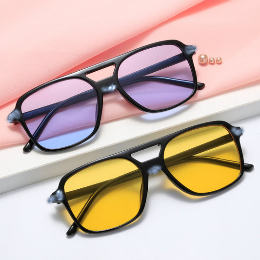 Gafas de Sol Doble Armazón Tendencia Fashion