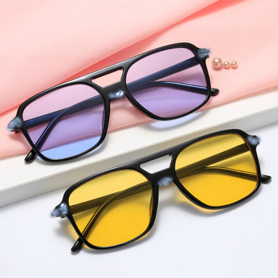 Gafas de Sol Doble Armazón Tendencia Fashion