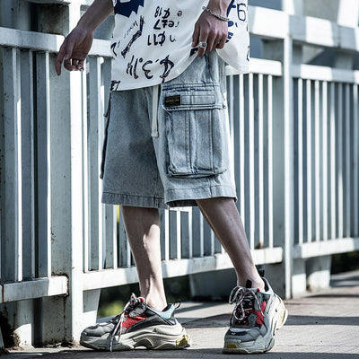 Shorts de Denim Holgados para Hombre - Image 18