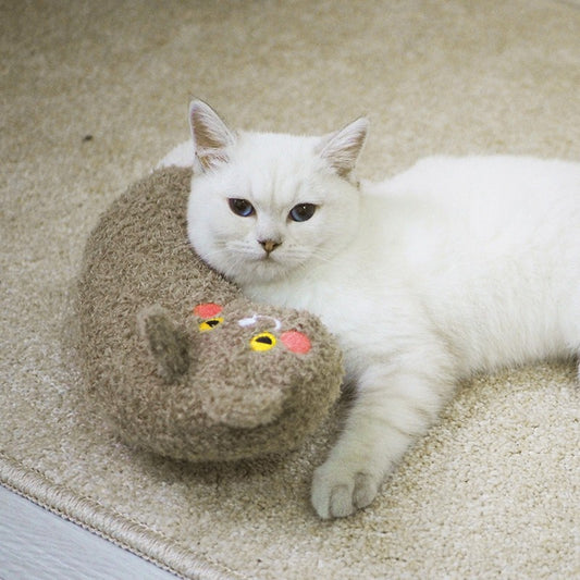 Almohada Gato Dormilon - Cama Suave para Mascotas Sansheng Meow