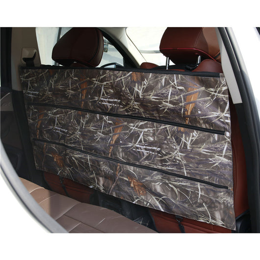 Organizador Táctico con Cierre para Respaldo de Asiento de Auto - Image 13