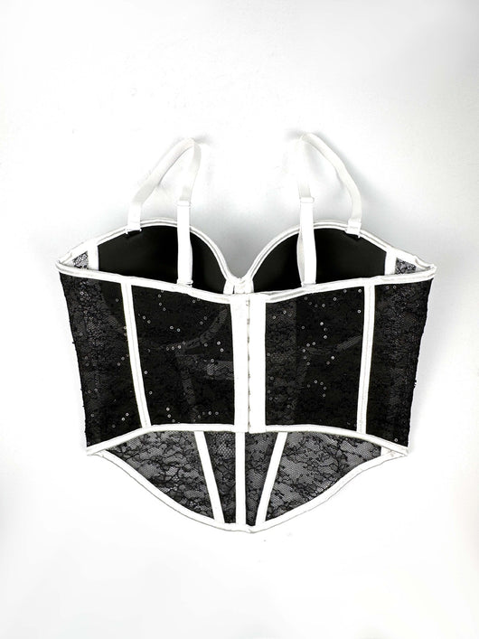 Camiseta de Malla Ajustada con Corsé de Ballenas - Cintura Ceñida y Efecto Modelador - Image 18