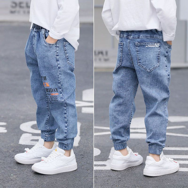 Jeans para Niños Primavera Otoño - Modelo Versátil Nueva Colección